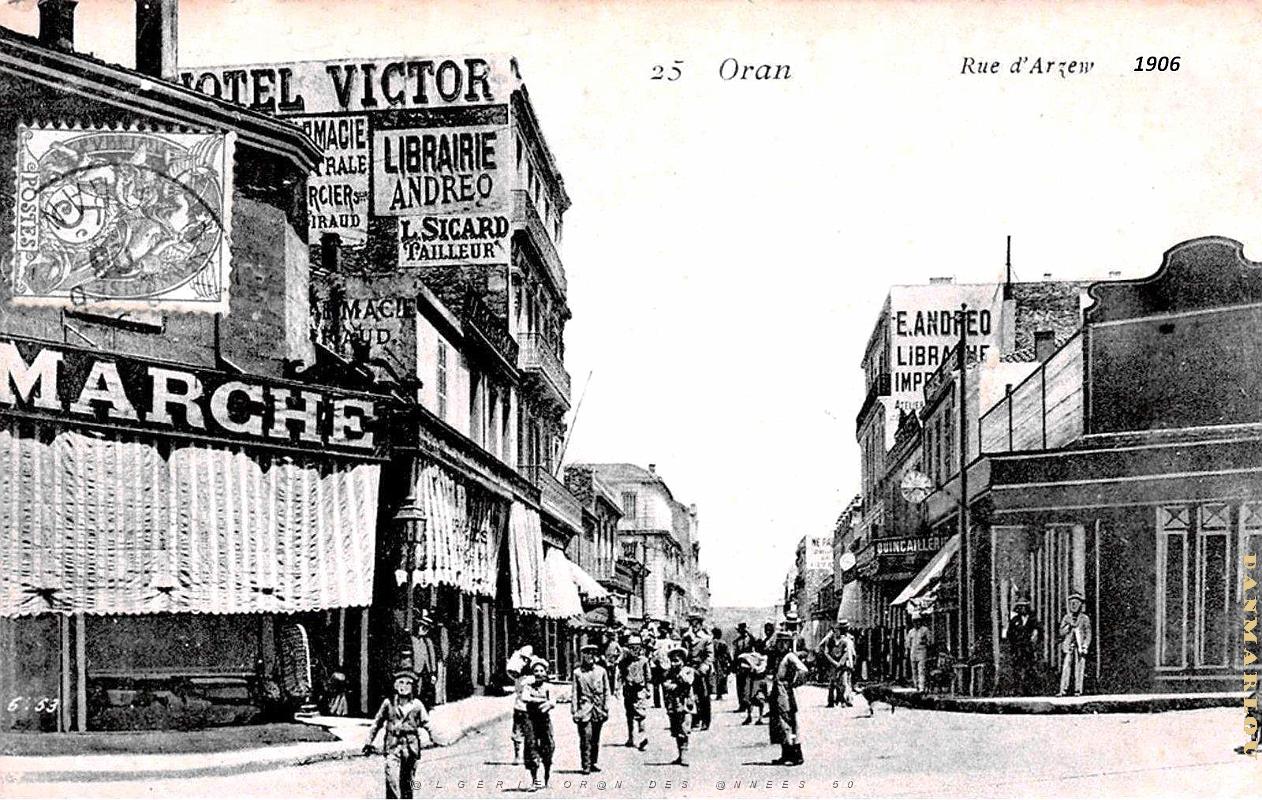 2836- Oran - Rue d'Arzew - 1906.jpg